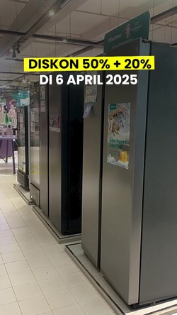 Video: Kulkas 2 Pintu Dapat Potongan 2 Jutaan di TransMart Full Day Sale
