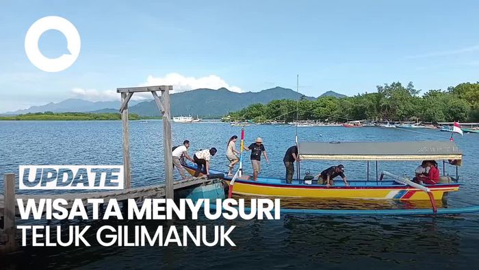 Video: Serunya Wisata Menyusuri Teluk Gilimanuk Saat Libur Lebaran