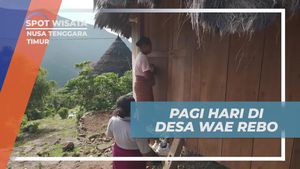 Menyambut Pagi dengan Keceriaan di Desa Wae Rebo, Nusa Tenggara Timur