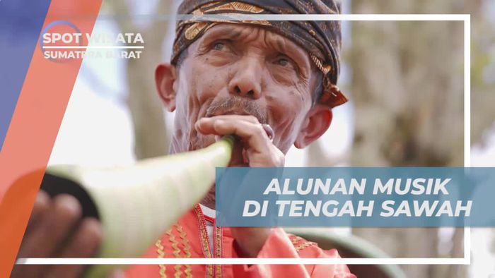 Menikmati Alunan Musik Di Tengah Persawahan Sumatera Barat