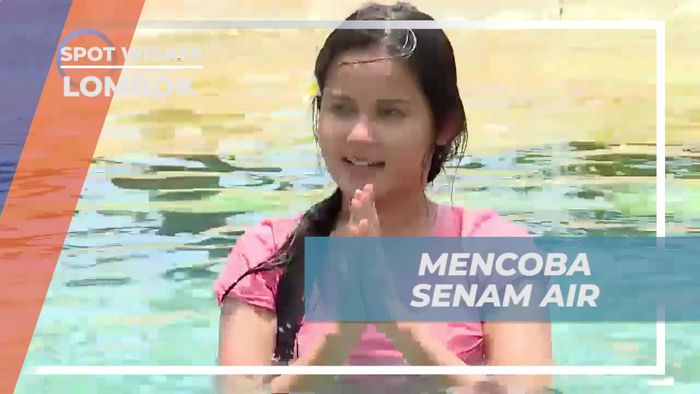Beraktivitas Seru dengan Senam Air di Lombok