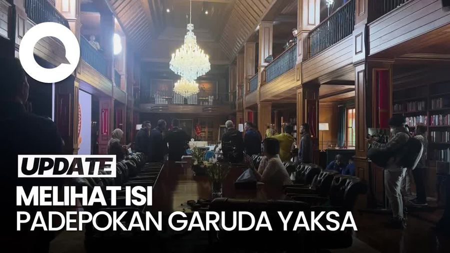 Video: Melihat Padepokan Garuda Yaksa, Tempat Diskusi Prabowo dengan 6 Pemred