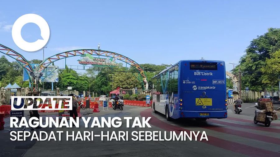 Video: Suasana Taman Margasatwa Ragunan di Penghujung Libur Lebaran