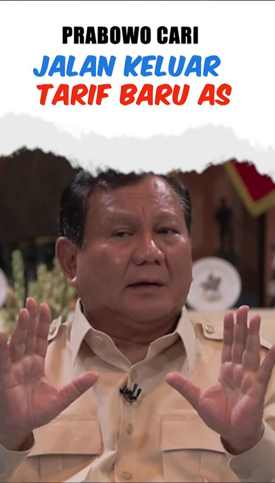 Video Tarif Trump Berdampak Berat, Prabowo: Kita Harus Cari Pasar Baru