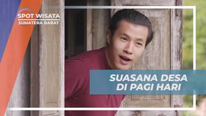 Menyaksikan Suasana Pagi yang Menyegarkan di Sumatera Barat