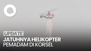 Video: 1 Pilot Tewas dalam Kecelakaan Helikopter Pemadam Kebakaran di Korsel 