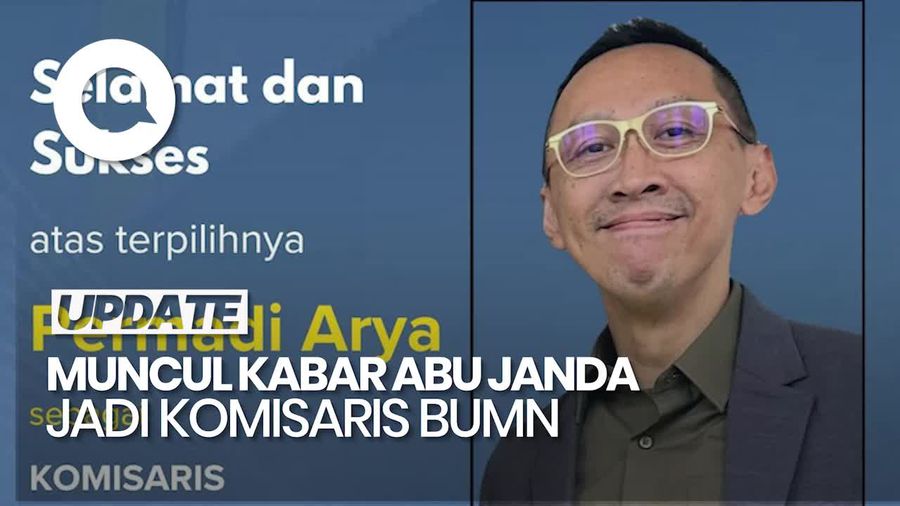 Video: Ini Kata Abu Janda soal Poster Dirinya Jadi Komisaris Jasamarga