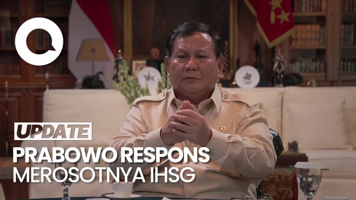 Video Prabowo soal IHSG Sempat Ambruk: Kalau Pasar Saham Naik, Orang Diam