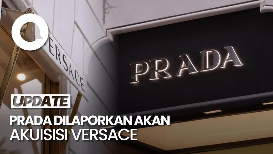 Video Rencana Akuisisi Versace oleh Prada di Tengah Pelik Tarif Baru Trump