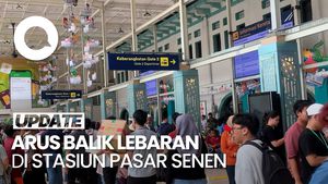 Video: Arus Balik, 19.581 Penumpang Tiba di Stasiun Pasar Senen Hari Ini