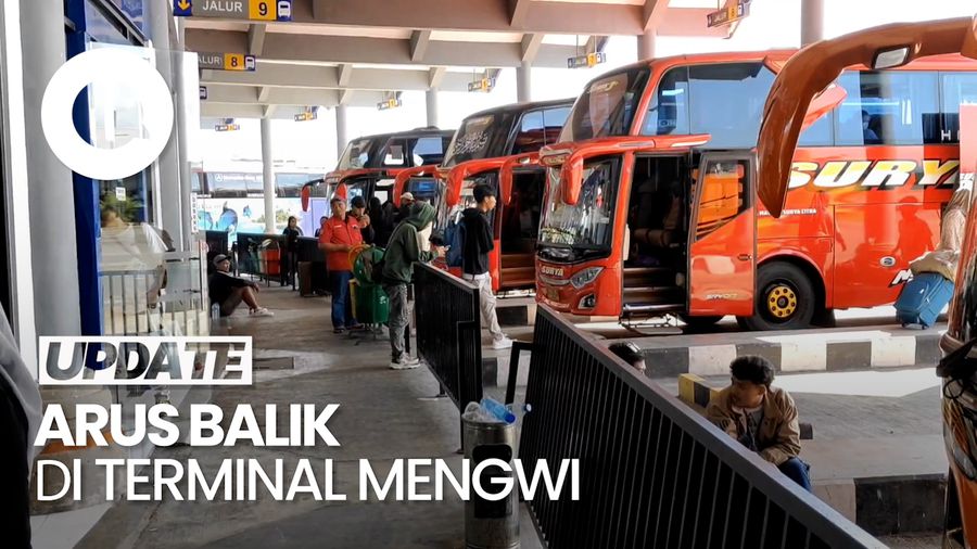  Video: Terminal Mengwi Bali Dipadati Penumpang ke Pulau Jawa