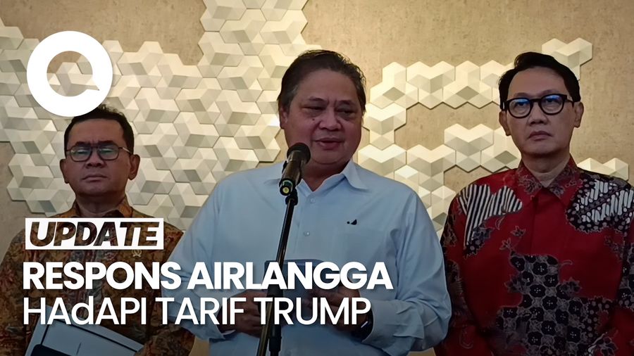 Video: Airlangga Sebut ASEAN Kompak Pilih Negosiasi Hadapi Tarif Trump