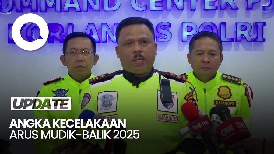 Video: Kakorlantas Laporkan Korban Meninggal pada Mudik-Balik Lebaran 2025 Turun 47%