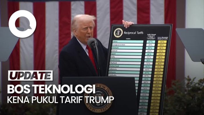 Video Pukulan Tarif Trump untuk Elon Musk Cs: Kekayaan Merosot Miliaran Dolar