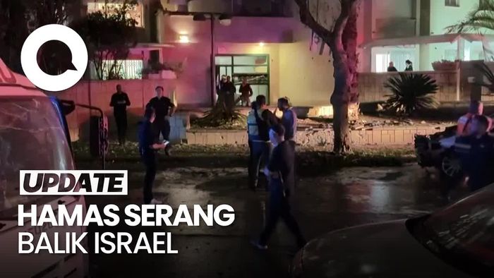 Video: Hamas Tembakkan Roket ke Kota-kota Israel