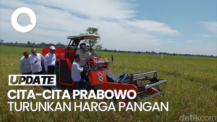 Video Prabowo: Saya Ingin Jadi Presiden yang Berhasil Turunkan Harga Pangan