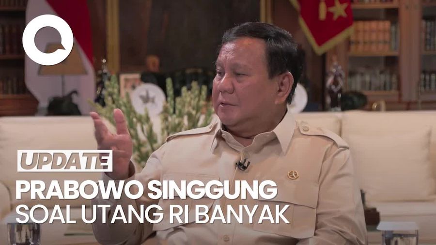 Video Prabowo: Banyak Orang Bilang Utang RI Besar, Malaysia Jauh di Atas Kita