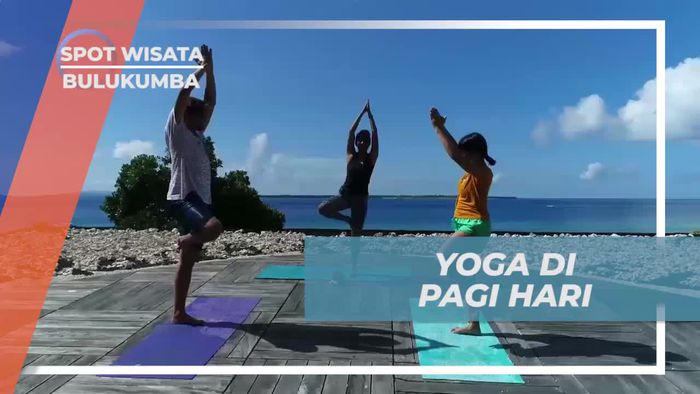 Bersemangat Menjalani Yoga di Pagi Hari di Bulukumba