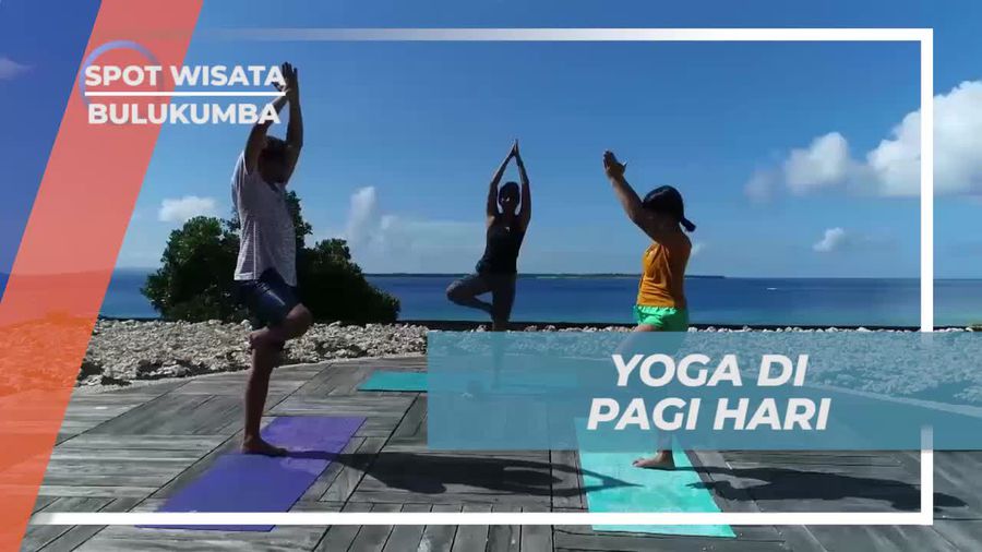 Bersemangat Menjalani Yoga di Pagi Hari di Bulukumba