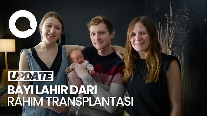 Video Bayi Pertama di Inggris Lahir dari Wanita dengan Rahim Transplantasi