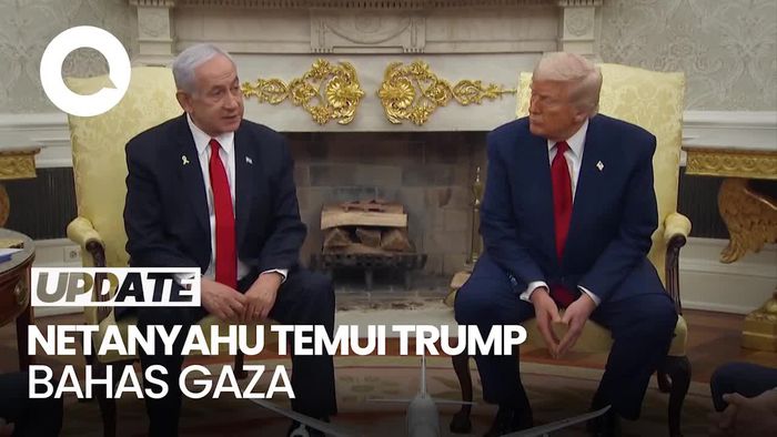 Video: Netanyahu Temui Trump di Gedung Putih, Bahas Gaza Hingga Tarif Impor