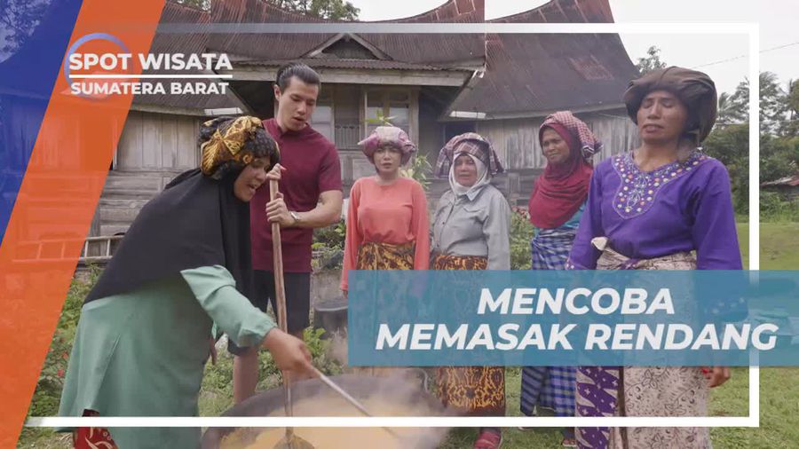 Ayo Coba Memasak Rendang Khas Minangkabau di Nagari Tuo Pariangan