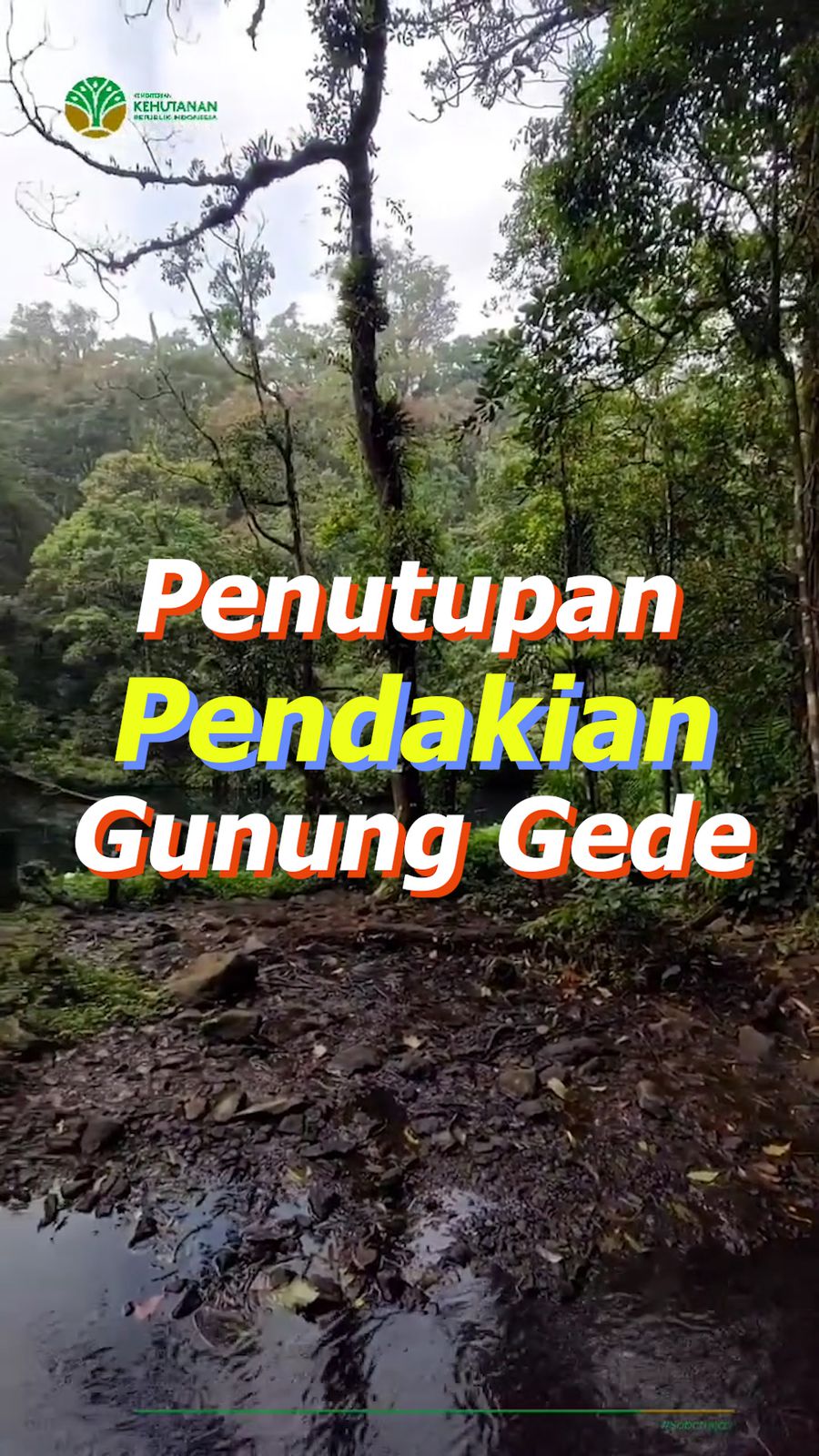 Video Balai Besar TNGGP Perpanjang Penutupan Pendakian Gunung Gede