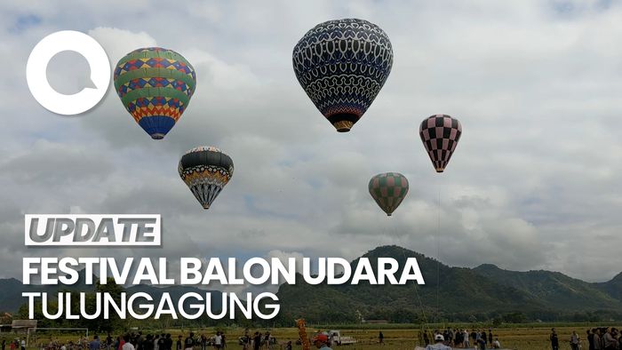 Video: Meriahnya Gelaran Festival Balon Udara Tradisional di Tulungagung