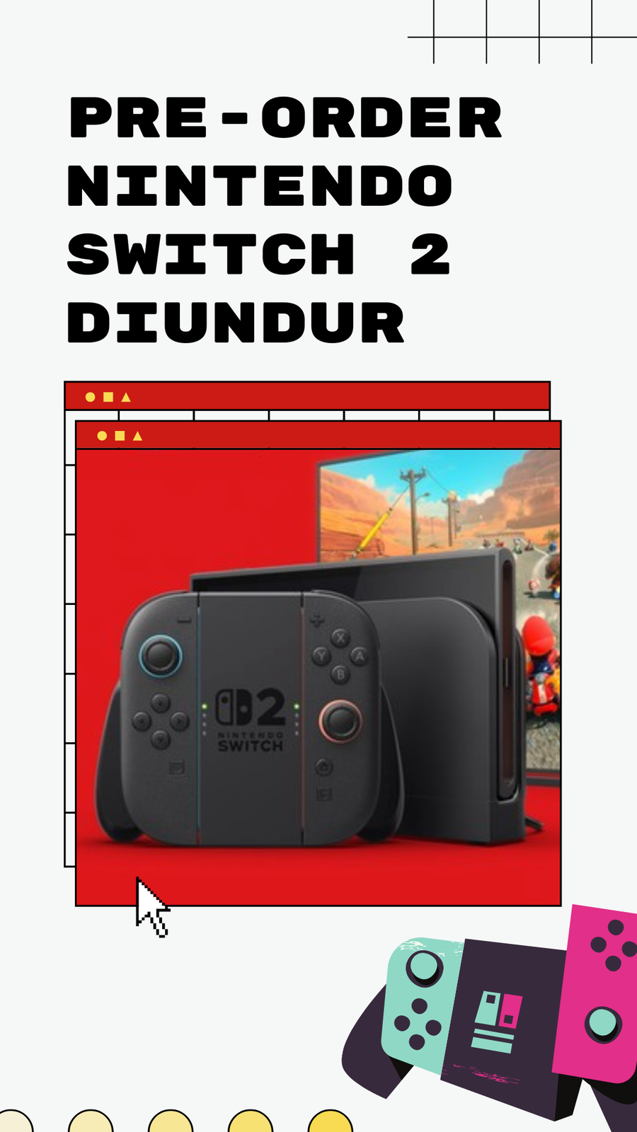 Video: Pre-order Nintendo Switch 2 Diundur Imbas Kebijakan Tarif Trump