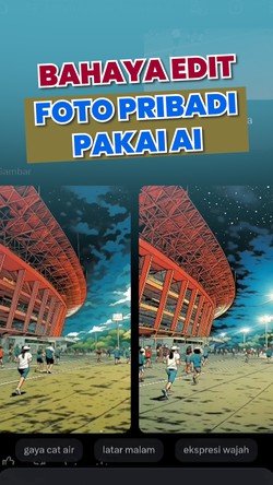 Video: Ubah Foto Jadi Gaya Animasi AI Ternyata Ada Bahayanya Lho!