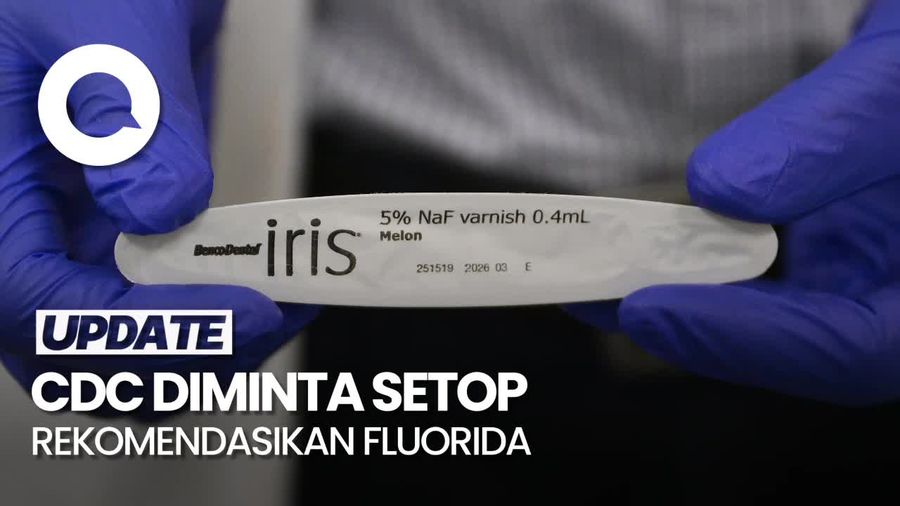 Video: Rencana Menkes AS Minta CDC Setop Rekomendasikan Fluorida di Air Minum