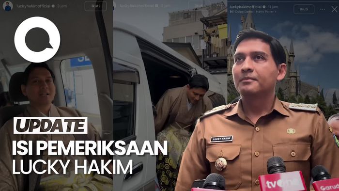 Video: Lucky Hakim Dicecar 43 Pertanyaan soal Liburan ke Jepang Tanpa Izin