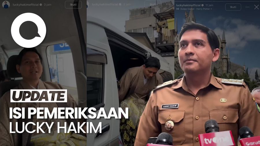 Video: Lucky Hakim Dicecar 43 Pertanyaan soal Liburan ke Jepang Tanpa Izin