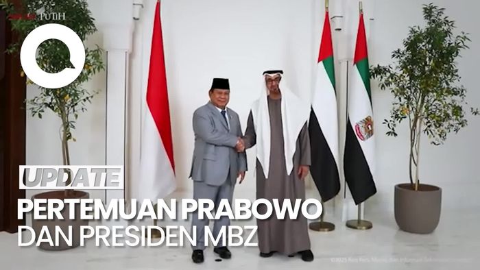 Video: Prabowo Bertemu Presiden MBZ, Bahas Geopolitik-Konflik Gaza