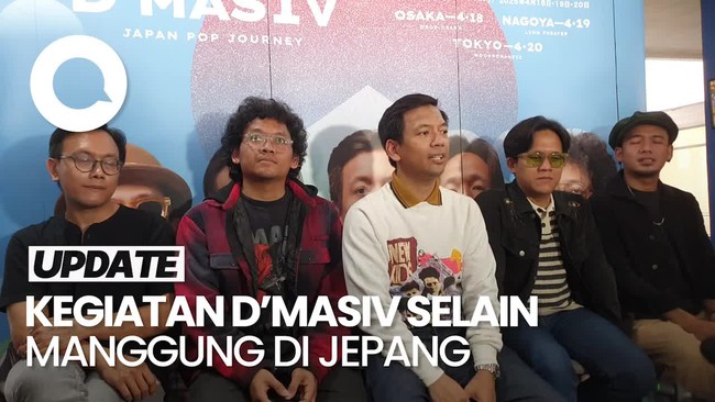 Video: Tak Hanya Manggung, DMasiv Juga Bakal Nonton Konser di Jepang