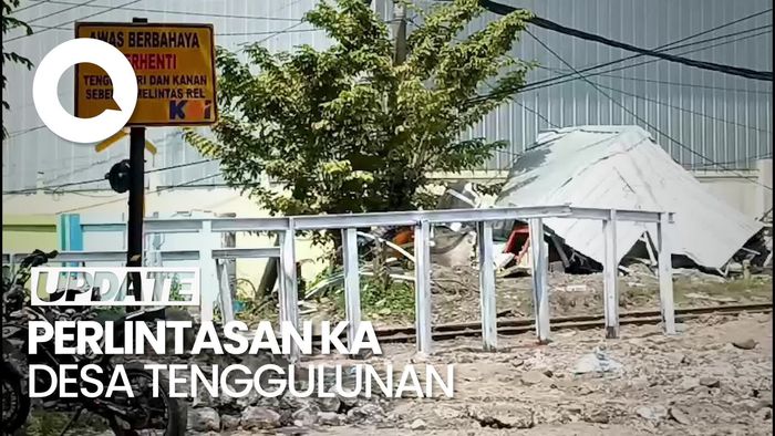 Video: Perlintasan di Tenggulunan Ditutup Buntut Laka Maut KA Vs Truk