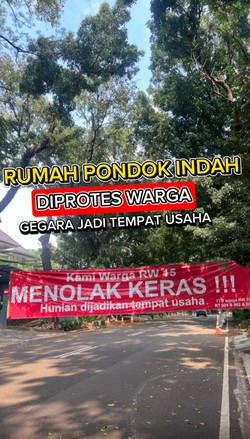 Video Rumah di Pondok Indah Diprotes Warga Gegara Jadi Tempat Usaha
