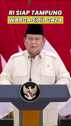 Video: Prabowo Siap Tampung Warga Gaza Palestina, Ini Syaratnya...