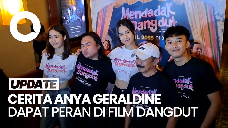 Video: Senangnya Anya Geraldine Main di Film Mendadak Dangdut