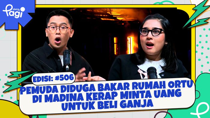 Pemuda Diduga Bakar Rumah Ortu di Madina Kerap Minta Uang untuk Beli Ganja