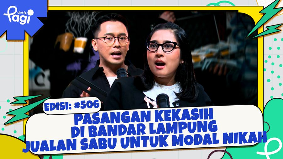 Pasangan Kekasih di Bandar Lampung Jualan Sabu untuk Modal Nikah