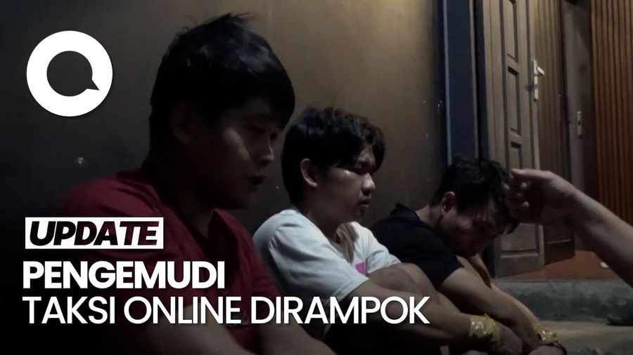 Video: Momen Penangkapan Pelaku Perampokan Pengemudi Taksi Online di Kendari