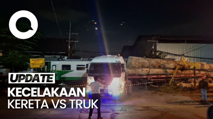 Video: Polisi Bakal Periksa Bos Truk Terkait Kecelakaan KA di Gresik