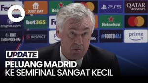 Video Ancelotti Ragu Madrid ke Semifinal Liga Champions: Peluangnya Sangat Kecil