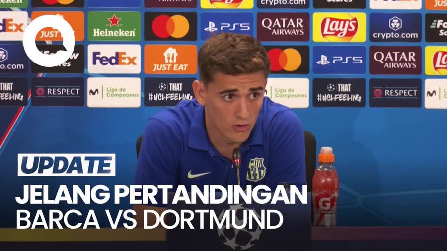 Video: Belum Pernah Kalah di 2025, Barca Ingin Tetap Rendah Hati saat Hadapi Dortmund