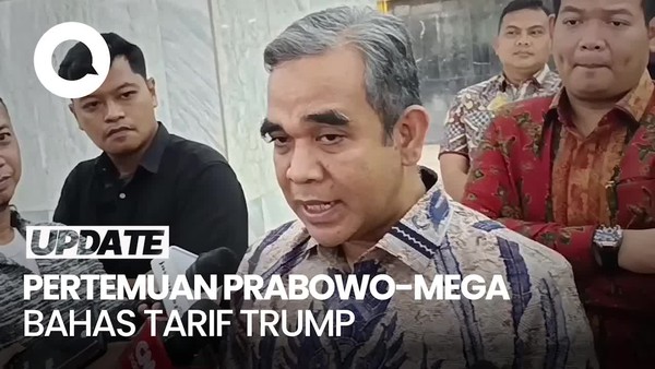 Video: Muzani Ungkap Pertemuan Prabowo-Megawati Juga Bahas Tarif Trump