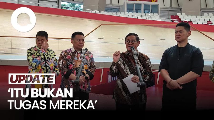 Video Pramono Kecewa Satpol PP Bongkar Tenda Aksi Tolak UU TNI di DPR