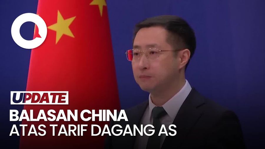 Video: Balas Donald Trump, China Naikkan Tarif 84% untuk Produk AS