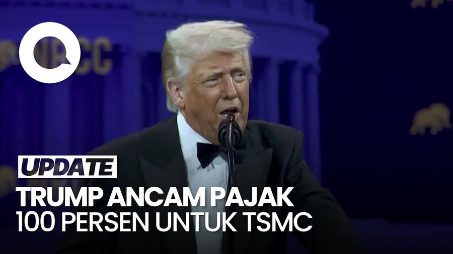 Video Ancaman Trump ke TSMC Jika Tak Buat Pabrik di AS