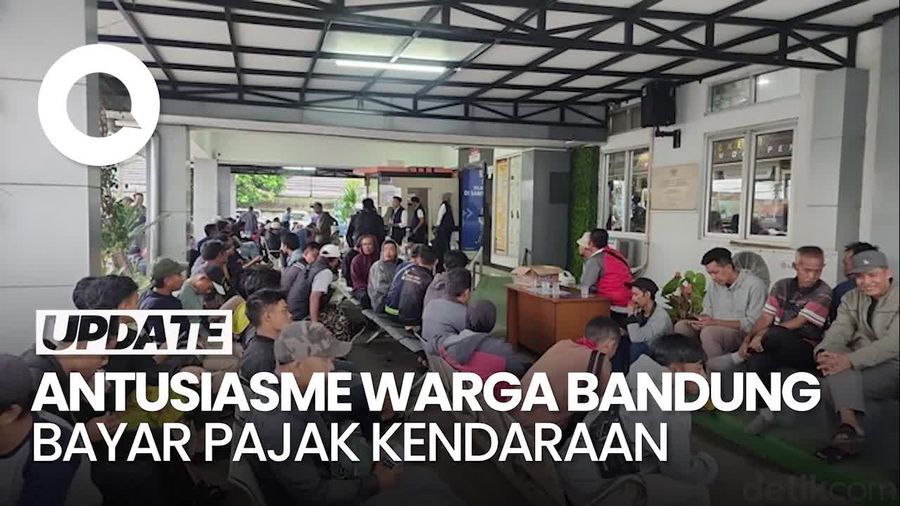 Video Meningkatnya Jumlah Warga Bandung yang Bayar Pajak Kendaraan